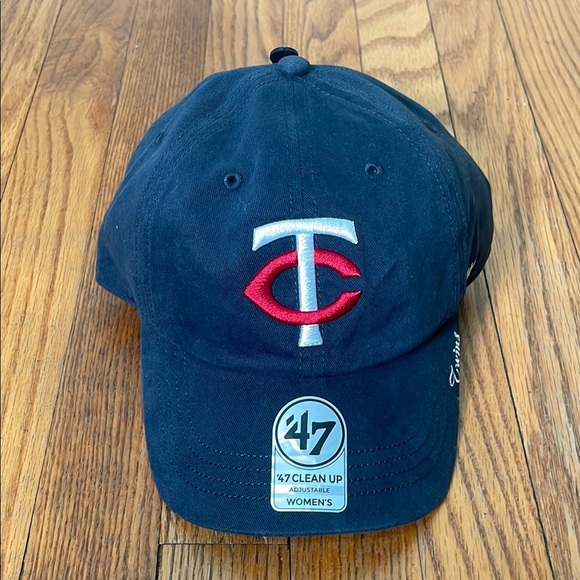 '47 Brand Women's Navy Minnesota Twins Team Miata Clean Up Adjustable Hat NWT - Picture 1 of 7